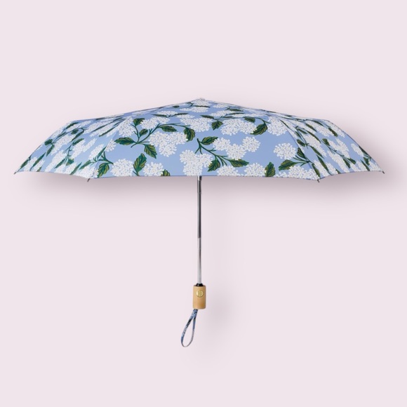 RIFLE PAPER CO. Umbrella, Printed in Full Color, Hydrangea - Picture 5 of 13
